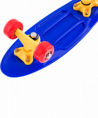 Круизер пластиковый  RIDEX 17"x5", ABEC-7, Spider 1/12