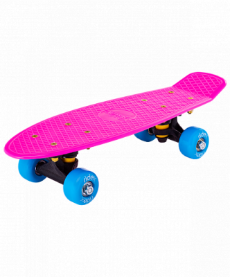 Круизер пластиковый  RIDEX 17"x5", ABEC-7, Princess 1/12