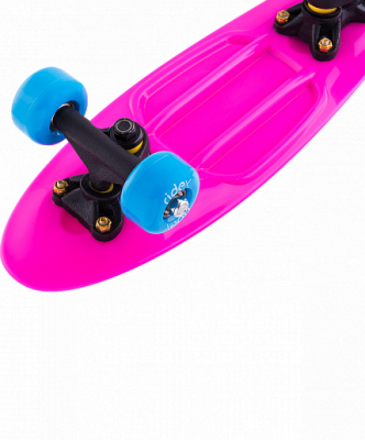 Круизер пластиковый  RIDEX 17"x5", ABEC-7, Princess 1/12