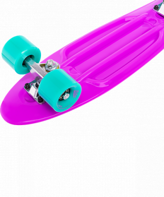 Круизер пластиковый  RIDEX 22"x6", ABEC-7, Disco 1/8