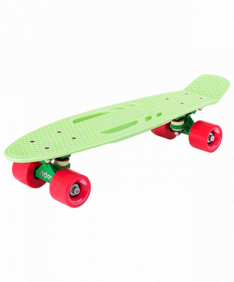 Круизер пластиковый  RIDEX 22"x6", ABEC-7, Greencie 1/6