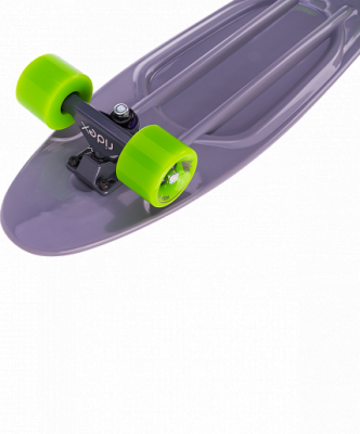 Круизер пластиковый  RIDEX 27"x8", ABEC-7, Cobalt 1/6