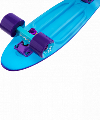 Круизер пластиковый  RIDEX 22"x6", ABEC-9, Paradise 1/6