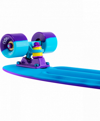 Круизер пластиковый  RIDEX 22"x6", ABEC-9, Paradise 1/6
