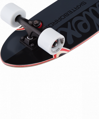 Круизер деревянный  RIDEX 28"X8", ABEC-7, Darkside 1/2
