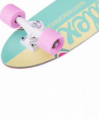 Круизер деревянный  RIDEX 28"X8", ABEC-7, Candys 1/2