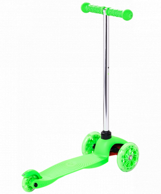 Самокат  RIDEX  3D Zippy 2.0 (120/80 мм), зеленый