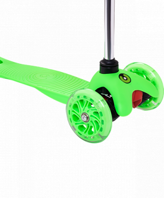 Самокат  RIDEX  3D Zippy 2.0 (120/80 мм), зеленый