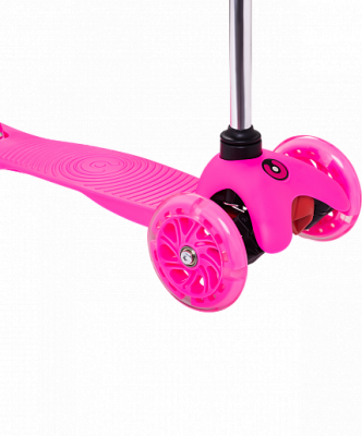 Самокат  RIDEX  3D Zippy 2.0 (120/80 мм), розовый
