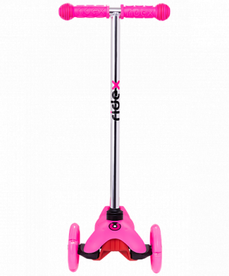 Самокат  RIDEX  3D Zippy 2.0 (120/80 мм), розовый