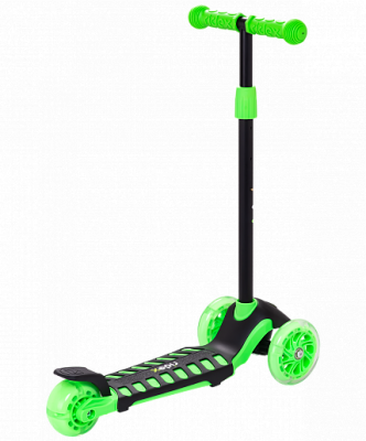 Самокат  RIDEX  3D Spike (120/100 мм), зеленый