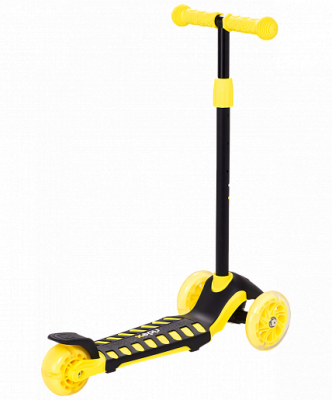 Самокат  RIDEX  3D Spike (120/100 мм), желтый