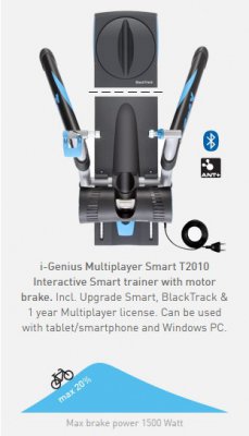 Велосипедный станок Tacx i-Genius Multiplayer Smart  T2010