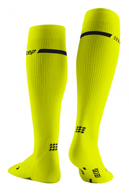 Женские спортивные компрессионные гольфы  CEP Socks 3.0 / Желтый