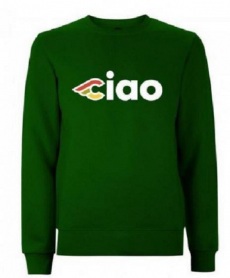 Кофта Cinelli Sweatshirt Crewneck Ciao / Зеленый