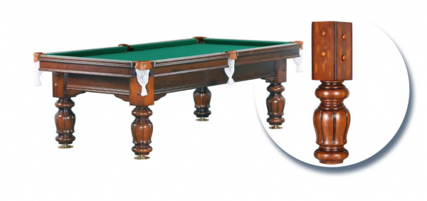 Бильярдный стол для русского бильярда «Classic II» Weekend Billiard Company 8 ф (орех)