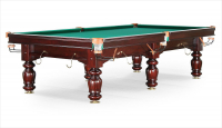 Бильярдный стол для русского бильярда Weekend Billiard Company «Classic II» 9 ф (махагон, 6 ног, плита 25 мм)