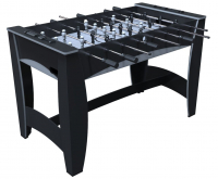 Игровой стол - футбол Weekend Billiard Company "Hit" (122x63.5x78.7 см, черно-серебристый)