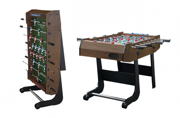 Настольный футбол (кикер) Weekend Billiard Company «Maccabi Mini» (121x61x81, венге, складной)