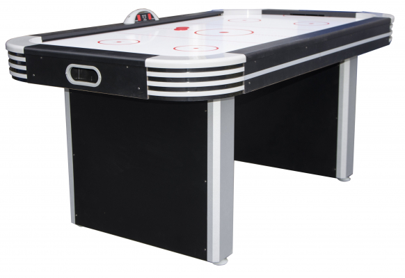 Аэрохоккей Weekend Billiard Company «NEON-X» 6 ф (183 х 102 х 79 см, черный)
