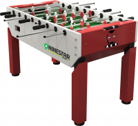 Игровой стол - футбол Weekend Billiard Company «Nine Star Iron Men» (151 x 82 x 42 см, красный)