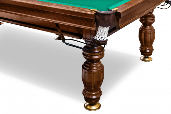 Стол / пирамида Weekend Billiard Company "Печора" (9 футов, 6 ног, 25мм камень) борта ясень
