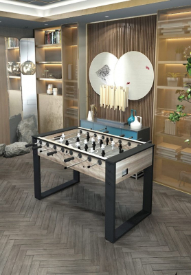 Настольный футбол (кикер) Weekend Billiard Company «Pride» (140х77х88, беленый дуб)