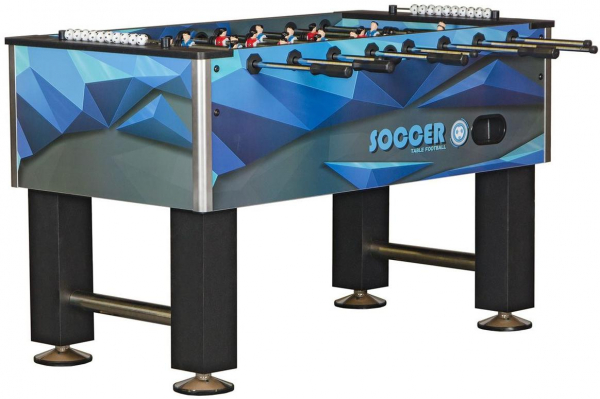 Настольный футбол (кикер) Weekend Billiard Company «Roma V» (140x76x87см, синий)