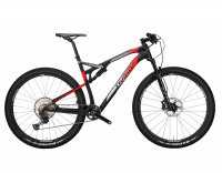 Велосипед Wilier 110FX SHIMANO XT, FOX 32 SC CROSSMAX Черный/красный (2023)