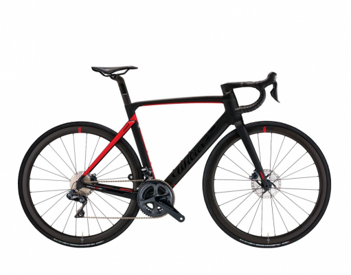 Велосипед Wilier 110PRO Disc Sram Force AXS 12V Cosmic SL 45 Черный с красной полосой (2020)