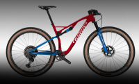 Велосипед Wilier URTA SRAM XX SL AXS 1X12, FOX FS SC MICHE K4 Красный/синий (2024)