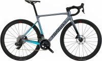 Велосипед Wilier Zero SL 105 Disc Aksium Disc Серый/голубой (2023)