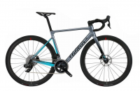 Велосипед Wilier Zero SL Ultegra Disc Miche Race Pro Серый/голубой (2023)