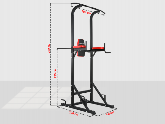 Турник-пресс-брусья UnixFit POWER TOWER 120