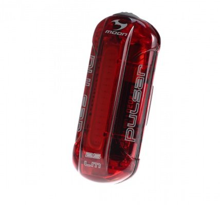 Фонарь задний Moon Pulsar 1 диод 5 режимов red