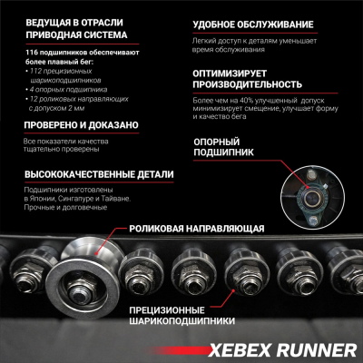 Беговая дорожка Xebex AST-02