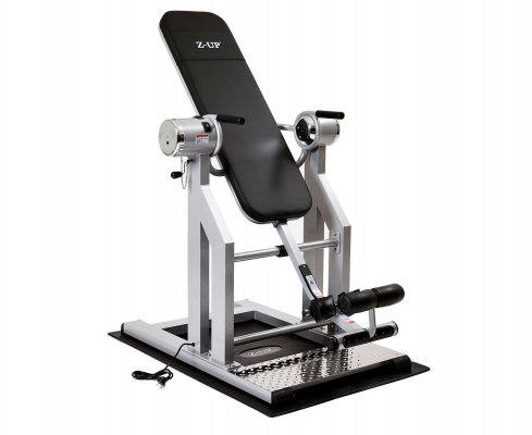Инверсионный стол Z-UP 2SS, 220В, Корея серебряная рама, черная спинка