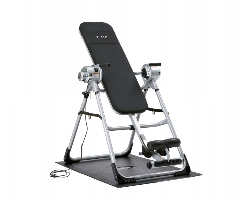 Инверсионный стол Z-UP Z-UP-3B, 220В, Корея, серебряная рама, черная спинка