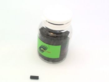 ЗАГЛУШКА РУБАШКИ  троса TBS CY-302, пластик, 4мм, чёрная, 200 шт.